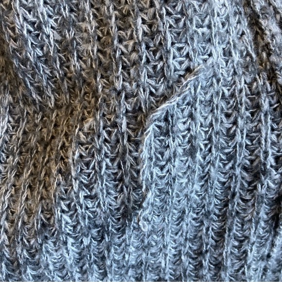 Abercrombie & Fitch Grey Heathered Knit Wool Blend Cardigan Size XS/S - Picture 4 of 4